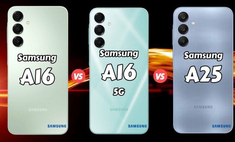 Samsung Galaxy A16 5G, A16 4G e A25: duelo de gerações que redefine o custo-benefício
